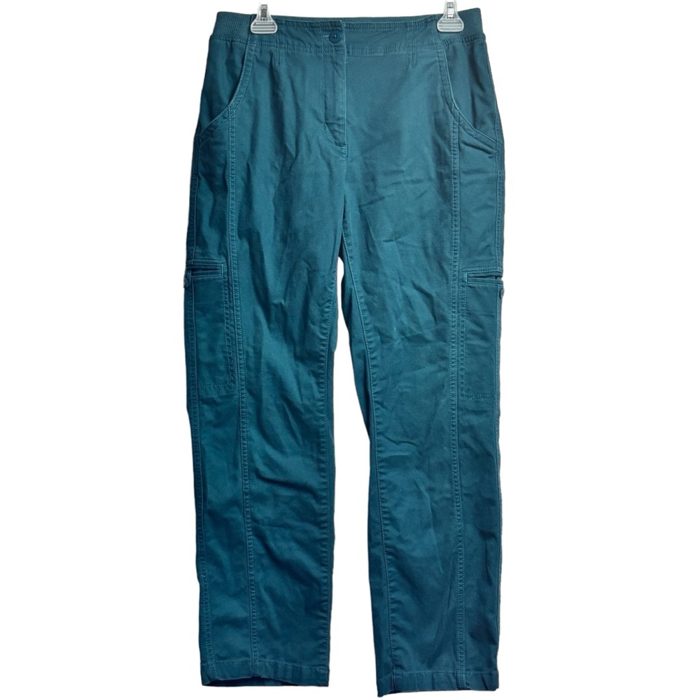L.L Bean Cotton‎ Cargo Straight Leg Classic Fit Pants- Women's Size 8